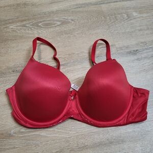 5/$20 Victoria's Secret Body By Victoria Lined Demi Red Women's Bra 38D